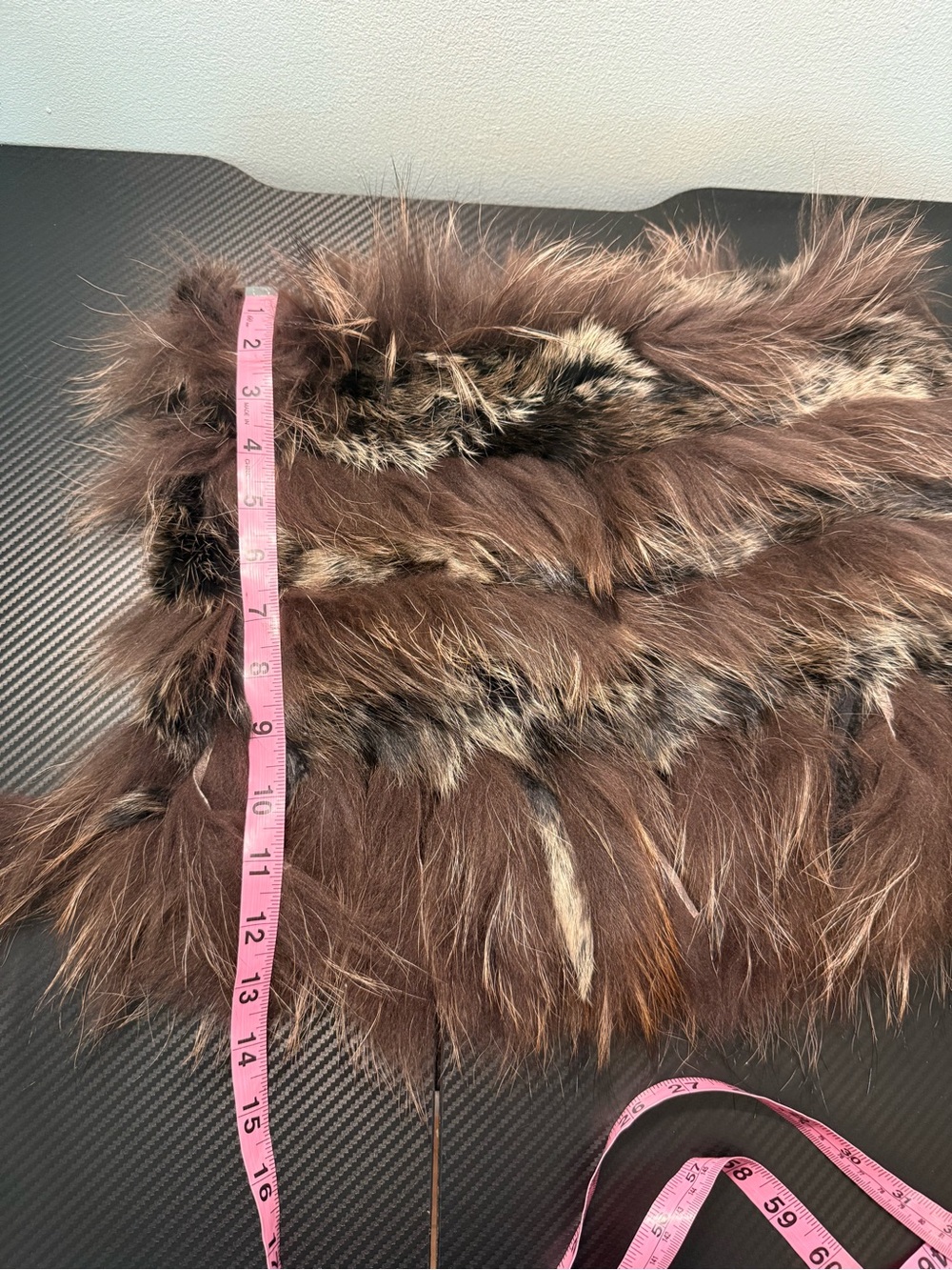 🤎🖤 FURLUX Genuine Fur Cowl Scarf Wrap Luxury Winter Accessory Quebec Designer - Picture 13 of 13